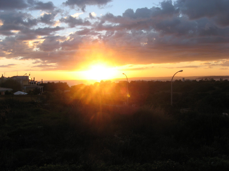 2006 10 27 Sunset from our Villa in Algarve