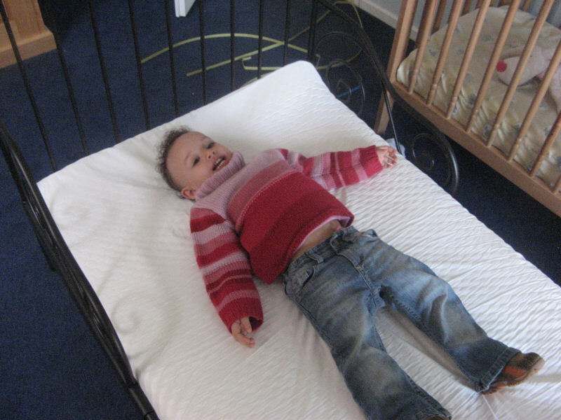 2007 01 14 Ruby's New "Big Bed" 2