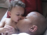 2007 04 15 Forget sleep, I'll take Big kisses for Papa any day!