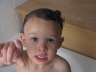 2007 04 22 Stylin' hair in the bath