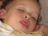 2007 06 22 Sleeping Ruby with her tongue out