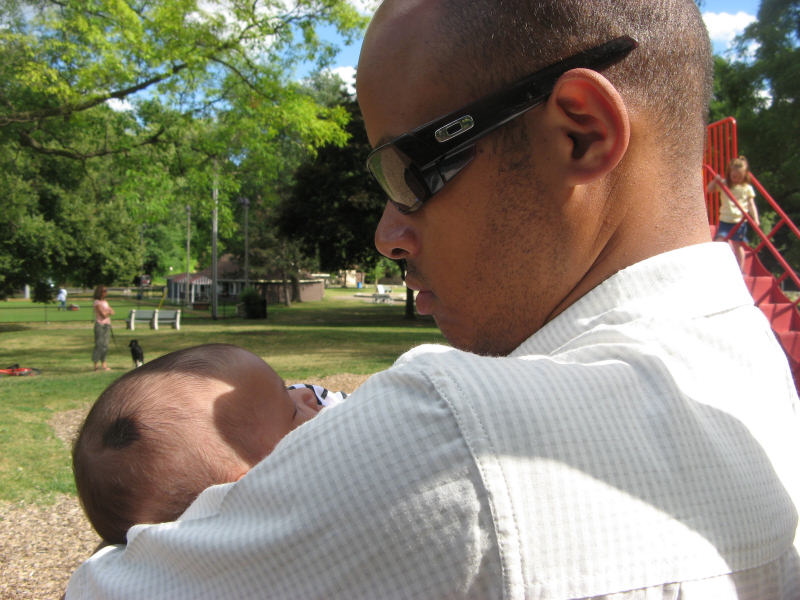 2007 07 13 Harper and Papa