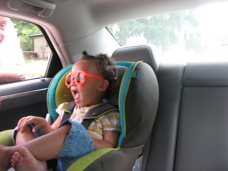 2007 07 13 Ruby in her Shades 1.  I think this is just about a perfect picture of Rubelu!