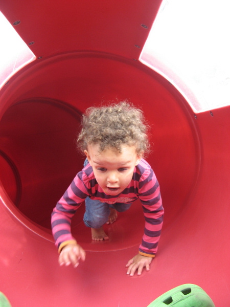 2007 07 20 Coming up the slide 2