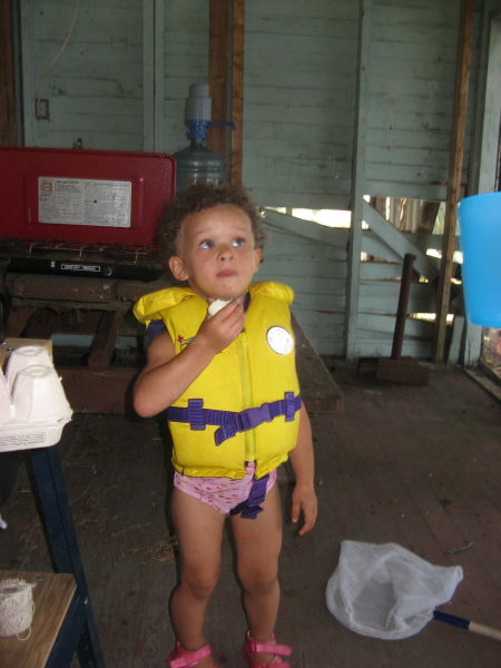 2007 07 26 Ruby Enjoying Camp Eggs