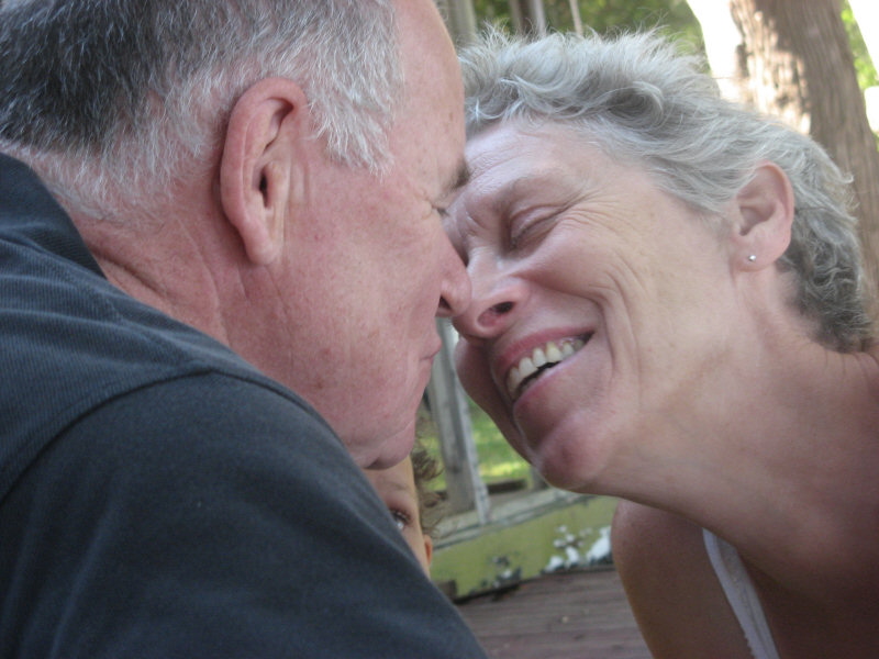 2007 07 29 Gran and Grumpa Celebrating Love