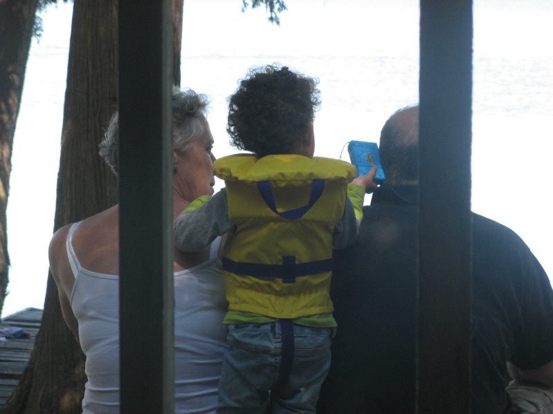 2007 07 29 Gran and Grumpa and Ruby