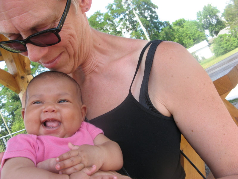 2007 07 31 Harper Smiling with Gran