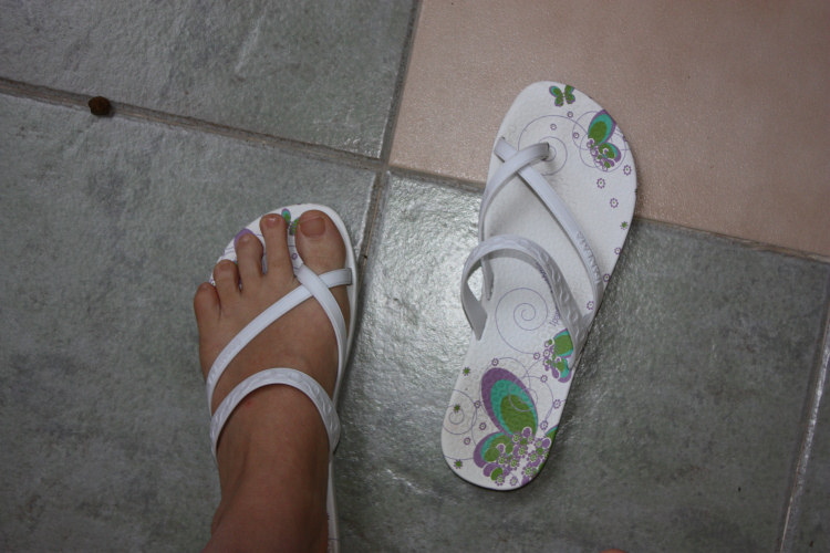 2009 01 13 New Flip flops